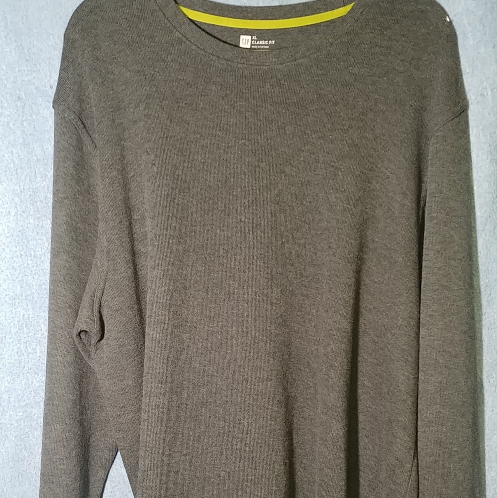 Gap NEW Grey Long Sleeve Pullover Sweater
